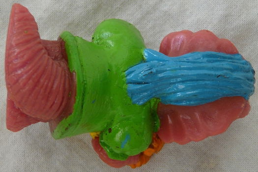 Figure / Figuur, PVC, Pink Dinosaur, jaren'80.(Nr.1) - 3