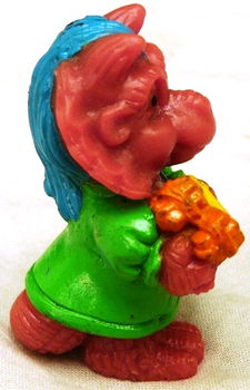 Figure / Figuur, PVC, Pink Dinosaur, jaren'80.(Nr.1) - 5