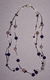 Modern Agaat en zilver collier, 3 strengen - 1 - Thumbnail