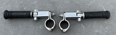 Highwaysteps met kuryakyn RVS clamps voor +-32mm valbaar