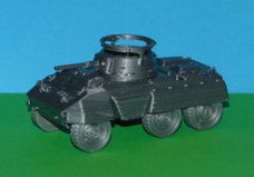 Amerikaanse M8 Greyhound pantserwagen - 3D-print