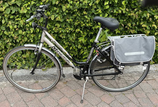 Alu damesfiets minerva multi cross colorado, shimano 7 versnellingen, M 54-56, in prima staat - 0