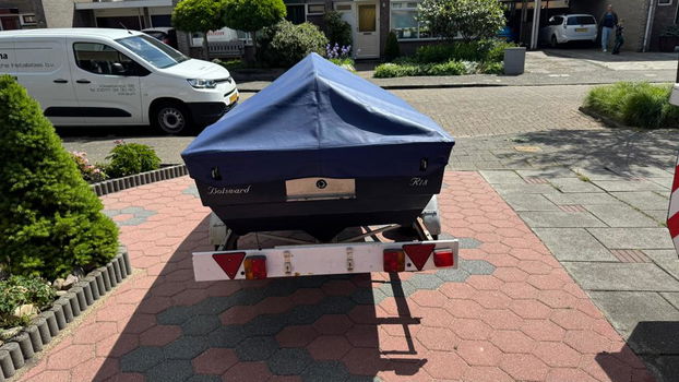Complete boot, motor, trailer, nieuw dekzijl - 5