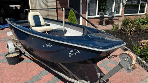 Complete boot, motor, trailer, nieuw dekzijl - 7