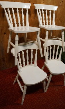 4 Windsor Kamerstoelen Eethoek Stoelen Keukenstoelen Eetkamerstoelen
