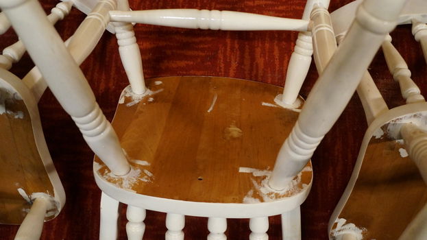 4 Windsor Kamerstoelen Eethoek Stoelen Keukenstoelen Eetkamerstoelen - 6