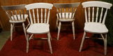 4 Windsor Kamerstoelen Eethoek Stoelen Keukenstoelen Eetkamerstoelen - 7 - Thumbnail