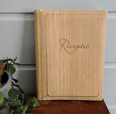Oud Receptieboek - jaren 50 - jaren 60 - ongebruikt - fotoboek