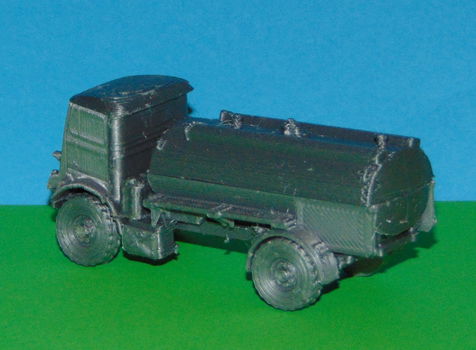 Britse Bedfoed QL tankwagen - 3D-print in diverse schalen - 1
