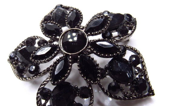 Prachtige grote broche - 2