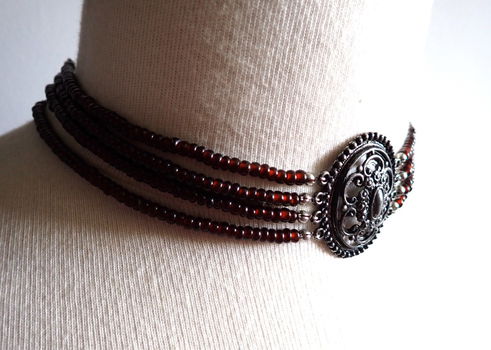 Mooie choker voor de (slanke) hals - 1
