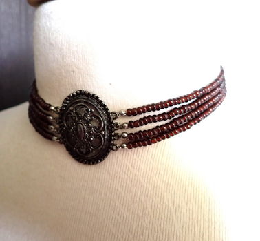 Mooie choker voor de (slanke) hals - 2