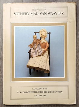 Sotheby Mak van Waay Catalogus 17 mrt 1983 Speelgoed klokken - 0