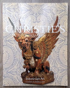 Christie's Amsterdam. Indonesian Art 16 March 2004