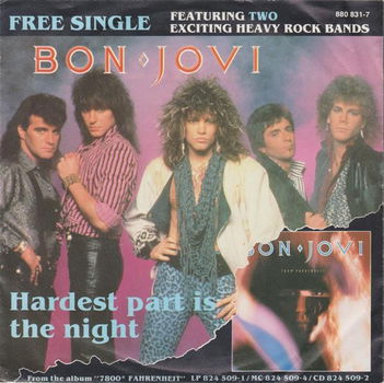 Bon Jovi / TNT – Hardest Part Is The Night / Seven Seas (Vinyl/Single 7 Inch) - 0