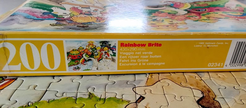 Vintage legpuzzel - puzzel - Rainbow Brite - Schmidt - 2