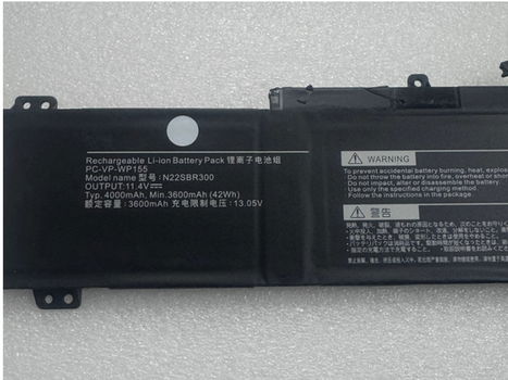 New battery PC-VP-WP155 4000mAh/42Wh 11.4V for NEC N22SBR300 - 0