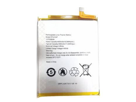 Alternative battery CPLD-247 3.85V 4400mAh/16.94Wh helps COOLPAD devices have longer battery life - 0
