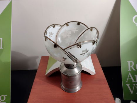 Antieke tafellamp /sfeerlamp - 1