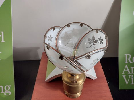Antieke tafellamp /sfeerlamp - 1