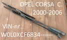 Opel corsa C '00 -'06 C ruitenwisserarmen (Links & Rechts) - 0 - Thumbnail
