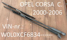 Opel corsa C '00 -'06 C ruitenwisserarmen (Links & Rechts)