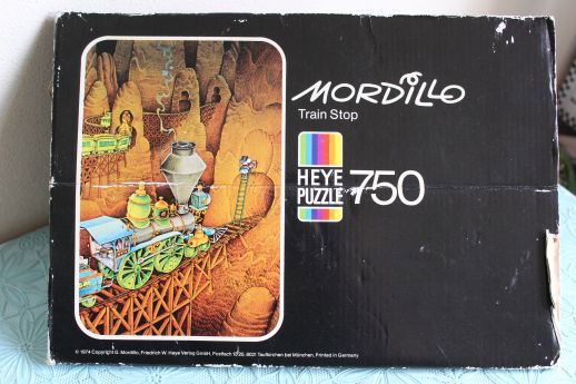Puzzel Mordillo - Heye Puzzle - Train spot - 0