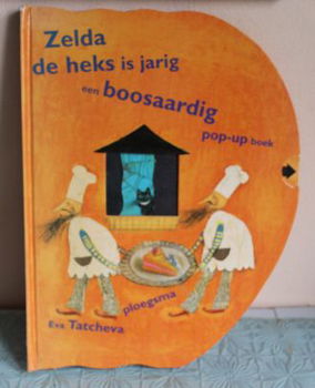Zelda de heks is jarig een boosaardig - pop-up boek - 0