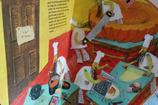 Zelda de heks is jarig een boosaardig - pop-up boek - 3