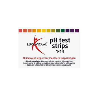 Lucovitaal Zuur Base PH Test Strips - 1