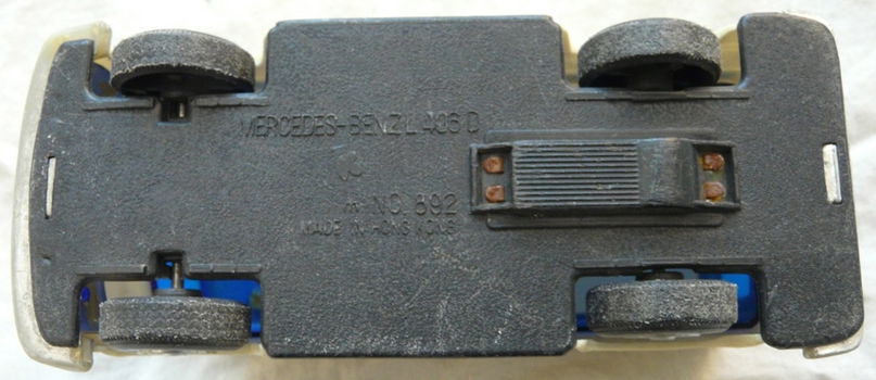 Speelgoed / Toy, Voertuig / Vehicle, Mercedes-Benz L460D, Polizei, Dickie Spielzeug, 1970/80s. - 6