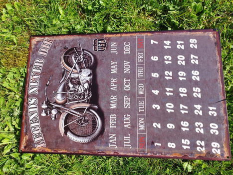 motor kalender , tijdloos , aanbieding - 1