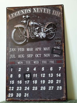 motor kalender , tijdloos , aanbieding - 4