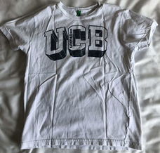 Witte t-shirt maat 140