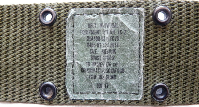Riem / Belt, Individual Equipment Belt, type: LC-2, US Army, 1984.(Nr.1) - 2