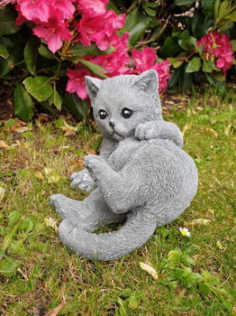 tuinbeeld, poes , kat , kado,aanbieding - 7