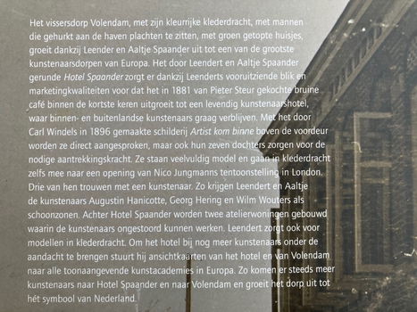 Volendam kunstenaarsdorp - Het erfgoed van hotel Spaander - 2