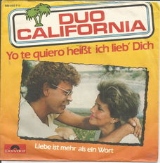 Duo California – Yo Te Quiero Heißt Ich Lieb' Dich (1985)