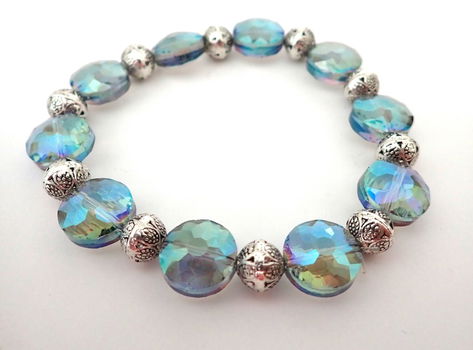 Armband van fonkelende kralen - 1