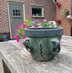 Grote aparte bloempot in geleefde staat - 1 - Thumbnail