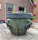 Grote aparte bloempot in geleefde staat - 3 - Thumbnail