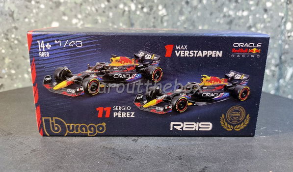 Oracle Red Bull RB19 VERSTAPPEN 1:43 Bburago B158 - 3