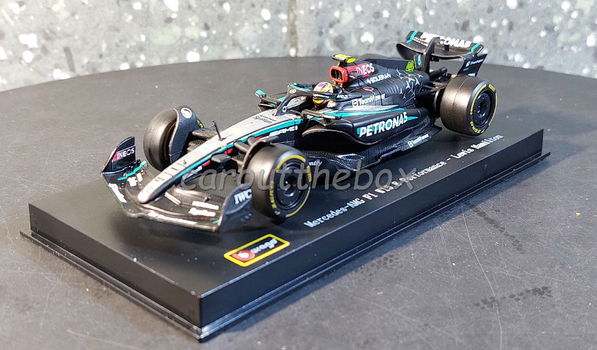 AMG Petronas Mercedes F1 HAMILTON 2024 1:43 Bburago B159 - 1
