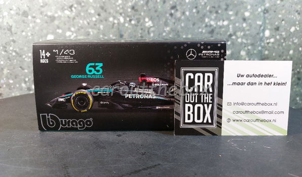 AMG Petronas Mercedes F1 #63 RUSSEL 2024 1:43 Bburago B161 - 5