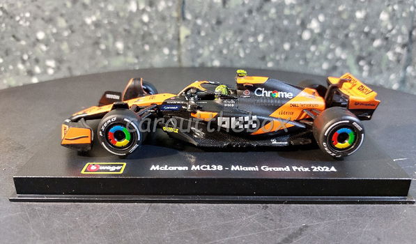 McLaren F1 MCL38 #4 NORRIS 2024 1:43 Bburago B162 - 0