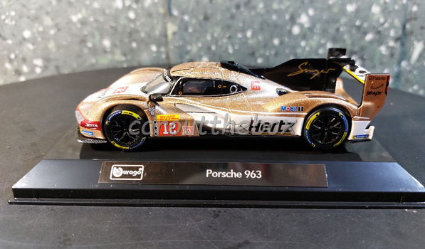 Porsche 963 #12 HERTZ 1:43 Bburago B163 - 0