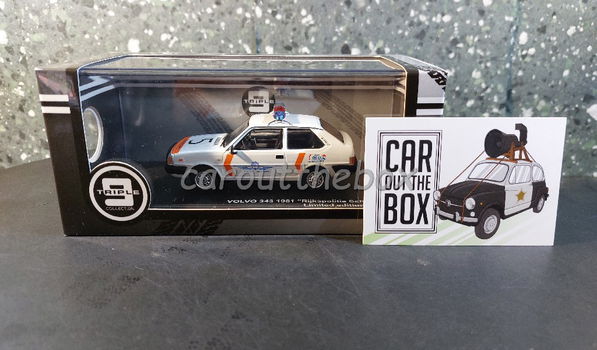 Volvo 343 1981 RIJKSPOLITIE SCHIPHOL AIRPORT 1:43 Triple9 TR038 - 4