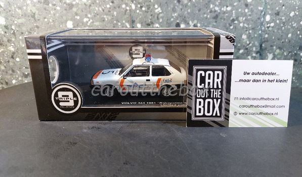 Volvo 343 1981 RIJKSPOLITIE SCHIPHOL AIRPORT 1:43 Triple9 TR038 - 5