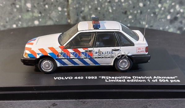 Volvo 440 1992 RIJKSPOLITIE DISTRICT ALKMAAR 1:43 Triple9 TR039 - 0