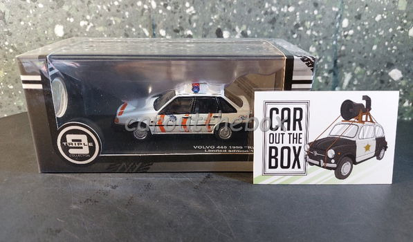 Volvo 440 1990 RIJKSPOLITIE 1:43 Triple9 TR041 - 4